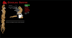 Desktop Screenshot of cthulhucoffee.com